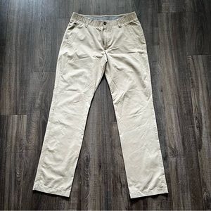 Under Armour Khaki Golf Tech Pants 32/32 Men’s